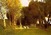 Arnold Bocklin The Sacred Wood Germany oil painting reproduction